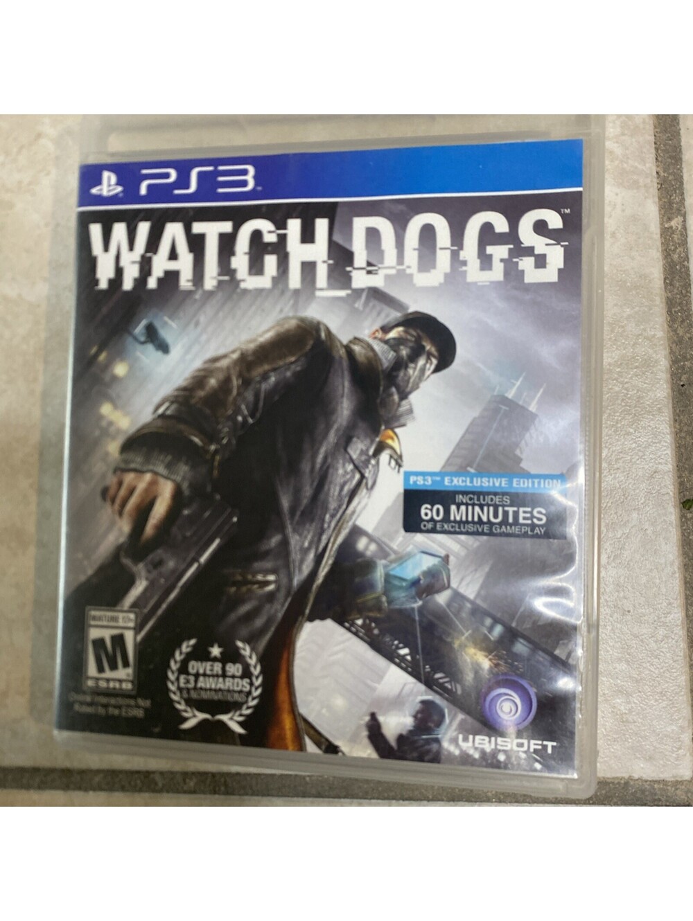 Watch Dogs Sony PlayStation 3 PS3 Exclusive Edition No Manual Tested& Working